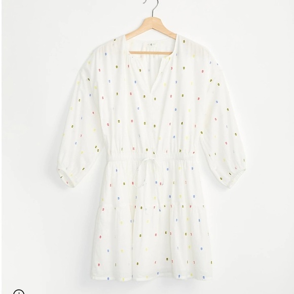 Lou & Grey Rainbow Clip long Sleeve Shirtdress Size XS - Picture 2 of 9